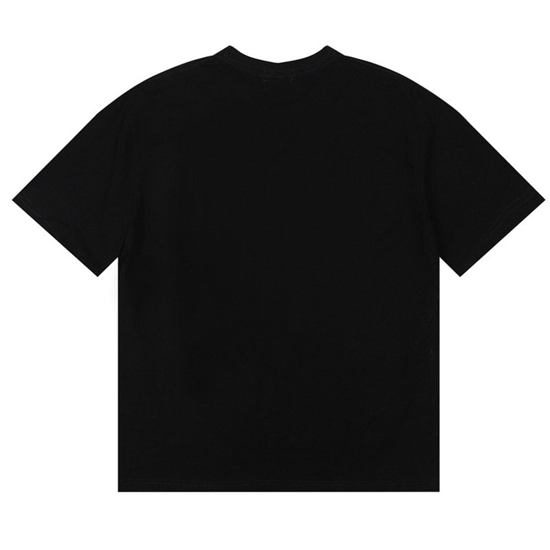 RHUDE Black Hills Rally T-Shirt – White / Apricot / Black