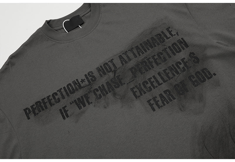 Fear of God Mud-Dyed Heavy Industry Washed T-Shirt – Beige / Dark Grey