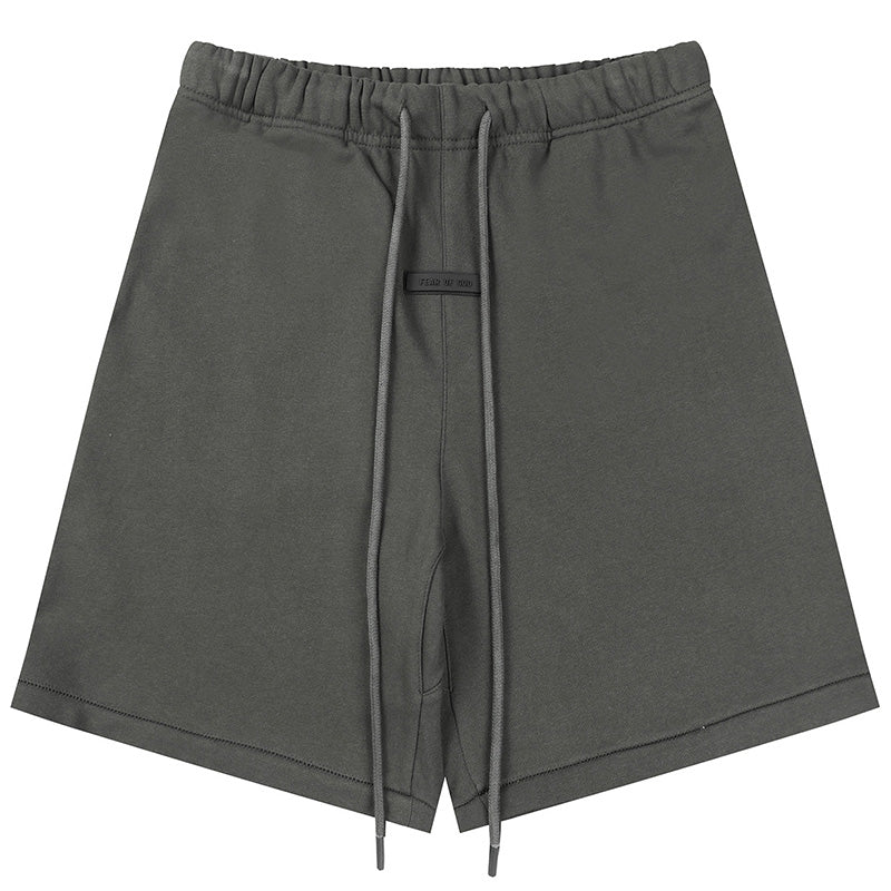 Fear of God Season 9 Multi-Line Letter Print Shorts – Mint Green / Ink Black