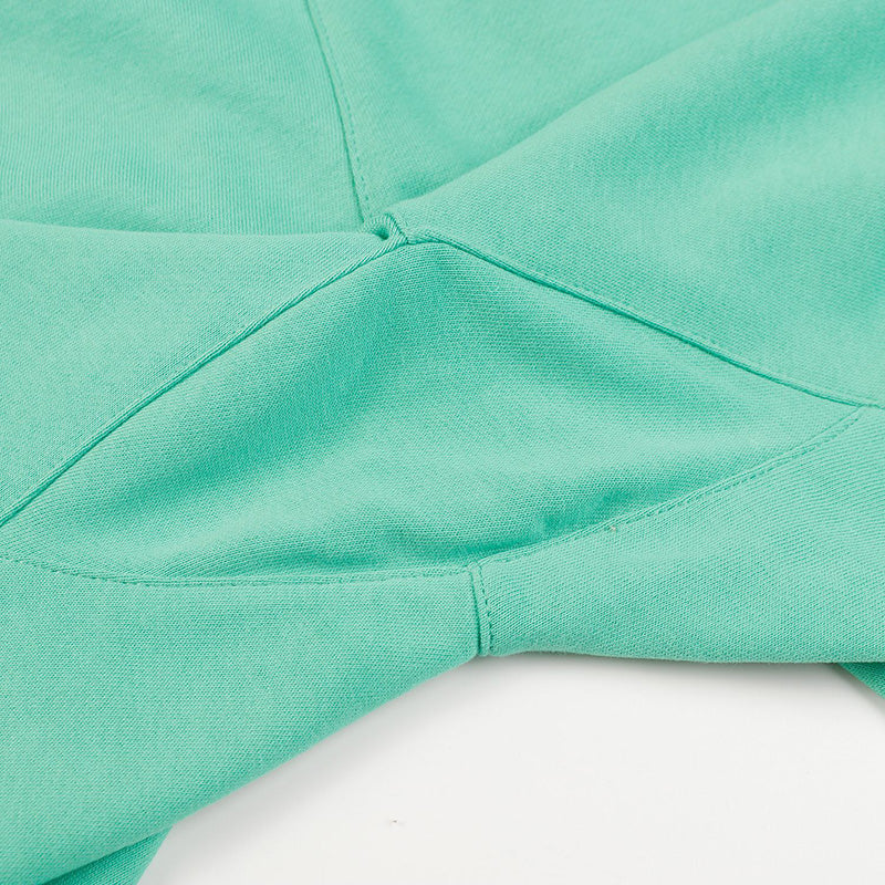 Fear of God Season 9 Multi-Line Letter Print Shorts – Mint Green / Ink Black