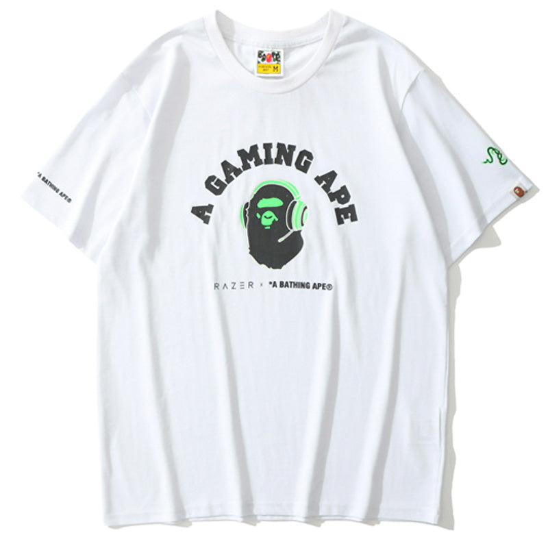 BAPE x Razer A Bathing Ape Tee – 100% Cotton Streetwear