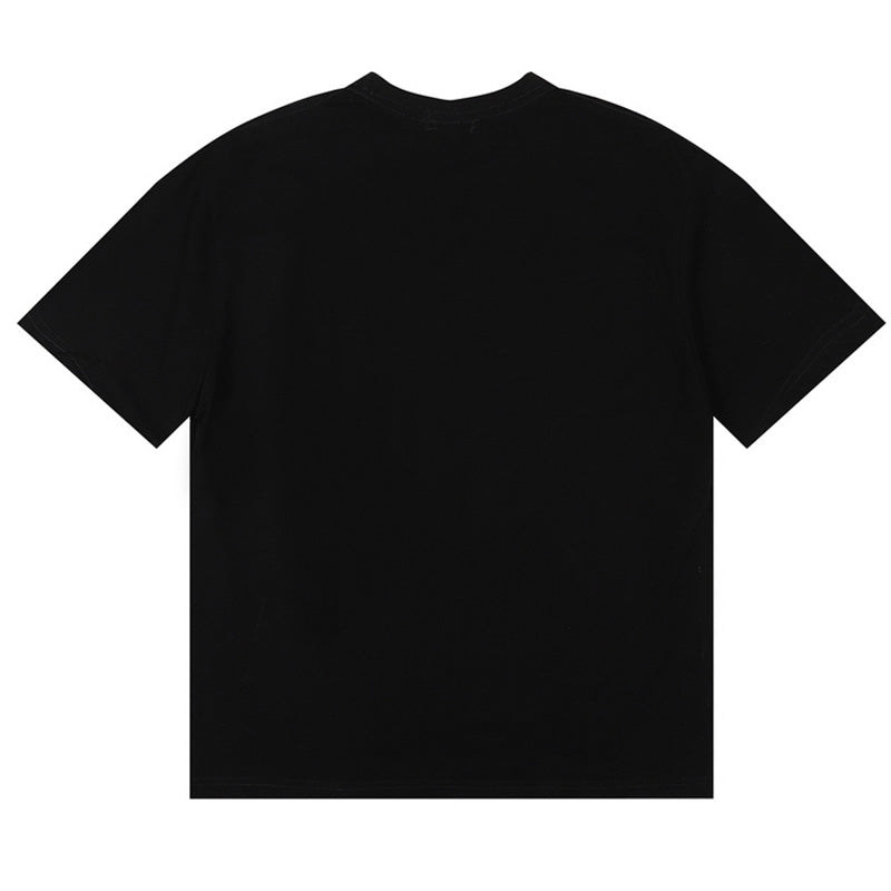 RHUDE East Hampton Catamaran Racing Graphic T-Shirt – Black / Apricot / White