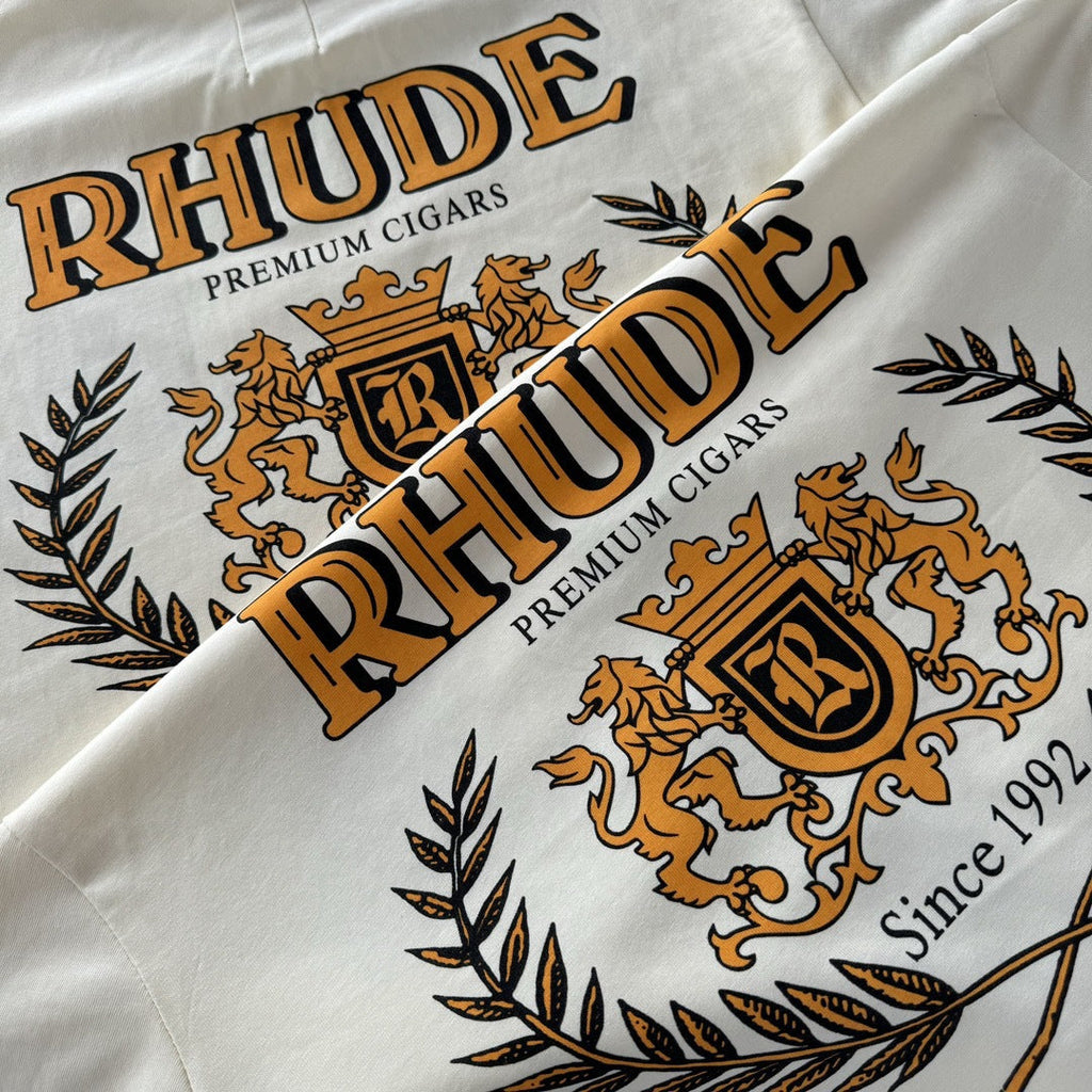 RHUDE Cresta Cigar Tee – Apricot