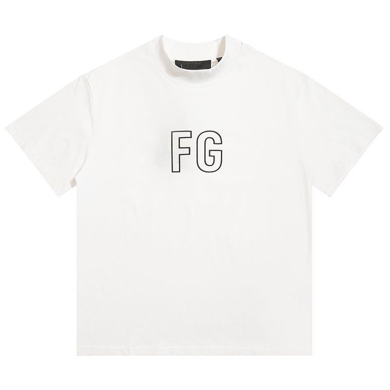Fear of God Short Sleeve 'FG' 3M Tee – Black / White