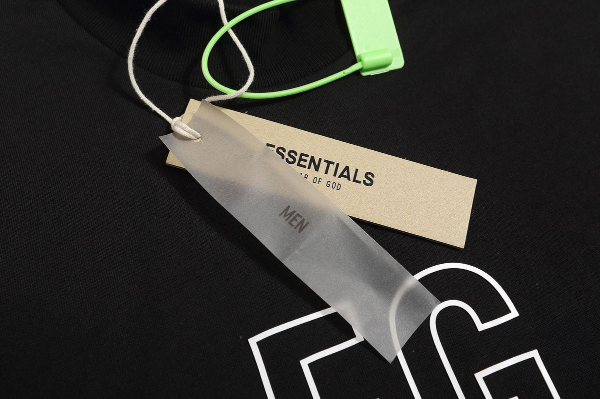 Fear of God Short Sleeve 'FG' 3M Tee – Black / White
