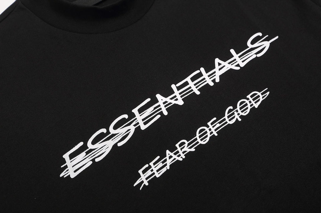 Fear of God Essentials T-Shirt – Black / White
