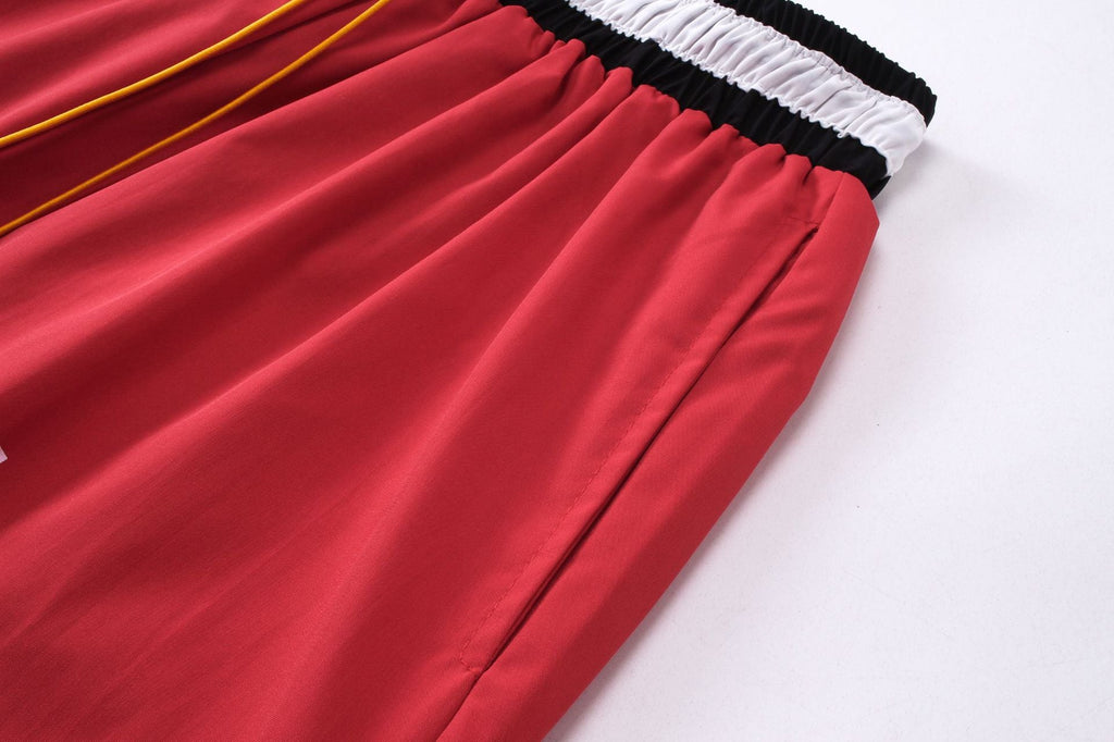 RHUDE Court Logo-Print Basketball Shorts
