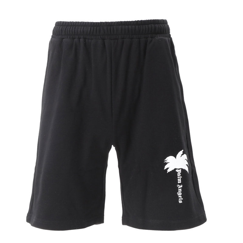 Palm Angels The Palm Cotton Sweat Shorts