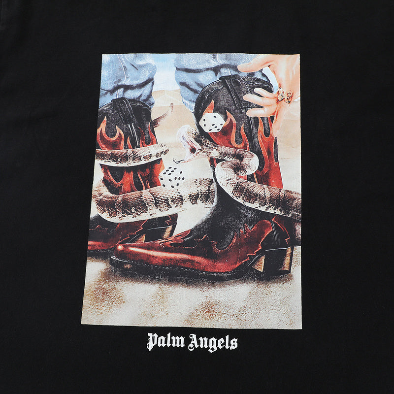 Palm Angels Dice Game T-Shirt – 100% Cotton