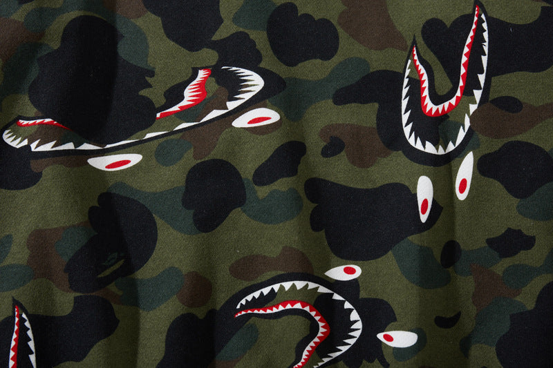 BAPE Shark 1st Camo Full-Zip Hoodie