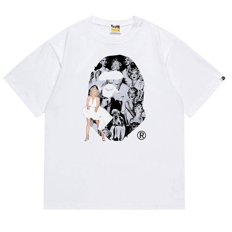 BAPE x Marilyn Monroe Big Ape Head Tee
