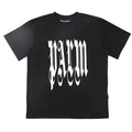 Palm Angels Gothic Logo T-Shirt – 100% Cotton