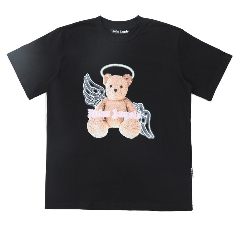 Palm Angels Angel Teddy T-Shirt – 100% Cotton