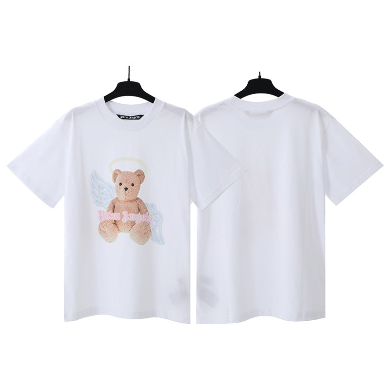Palm Angels Angel Teddy T-Shirt – 100% Cotton