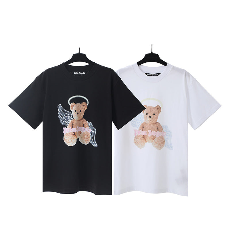 Palm Angels Angel Teddy T-Shirt – 100% Cotton
