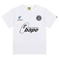 BAPE Soccer #1 Tee - White