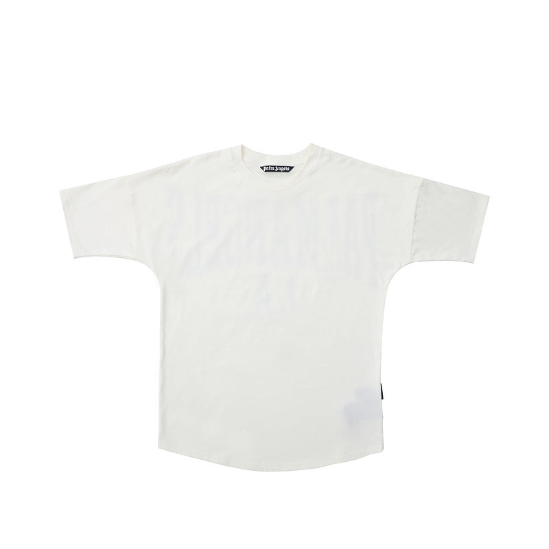 Palm Angels College L.A. Varsity Back Print Drop-Shoulder T-Shirt