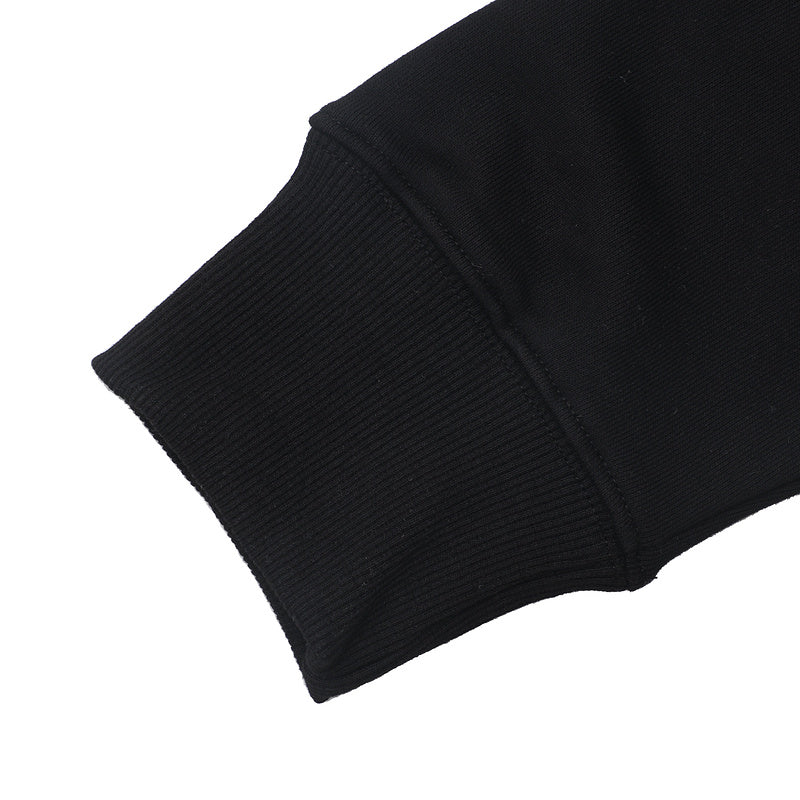 Palm Angels Logo-Embroidered Cotton Hoodie – Black Men's Premium Hoodie