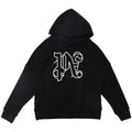 Palm Angels Logo-Embroidered Cotton Hoodie – Black Men's Premium Hoodie