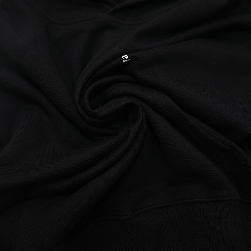 Palm Angels Seasonal Logo-Print Hoodie – Black Men's Premium Cotton Hoodie