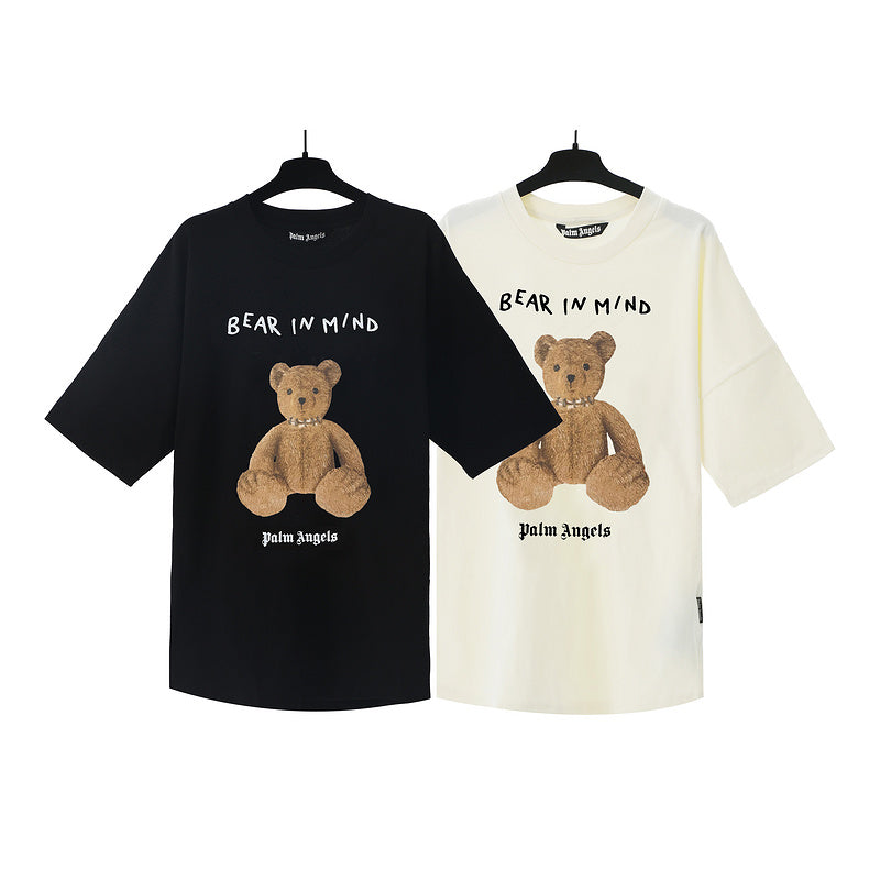 Palm Angels Bear In Mind Teddy Bear Oversized T-Shirt