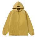 Fear Of God Essentials Padded Hooded Jacket – Yellow / Purple