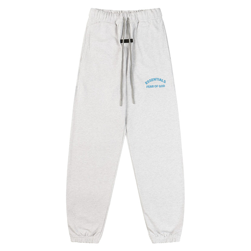 Fear Of God Essentials Arch Logo Sweatpants – Black / White Grey