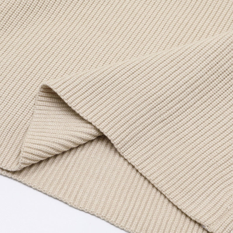 Fear Of God Knitted Sweater Hoodie – Grey / Apricot