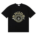 RHUDE Cotton Logo Caviar T-Shirt – Black / Apricot / White
