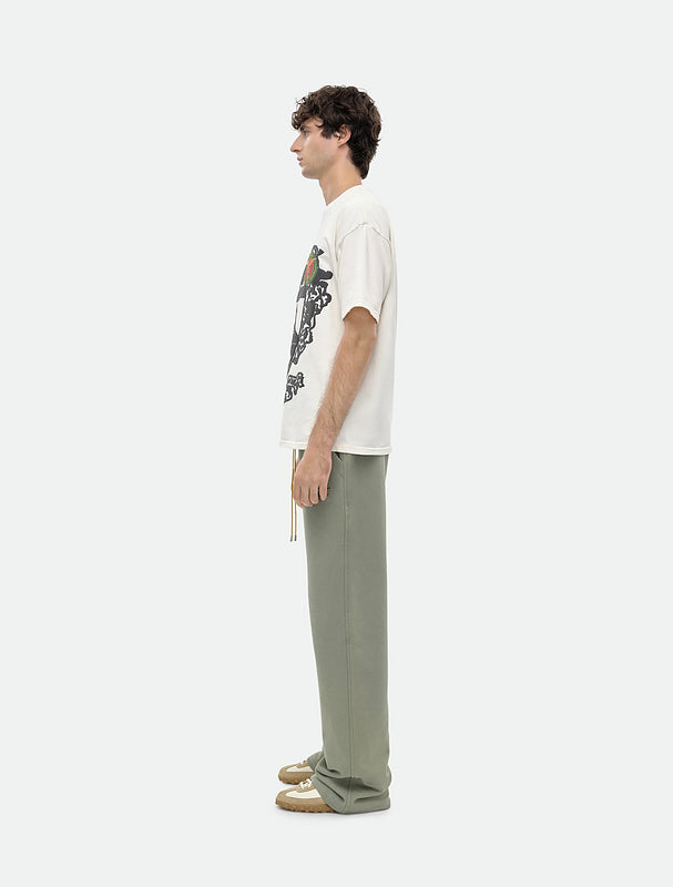 RHUDE Runway Oversized Crest Graphic T-Shirt – Apricot