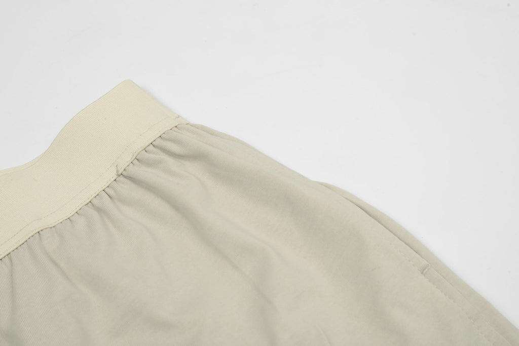 Fear of God Cotton-Jersey Pyjama Sweatshorts – Beige / Black