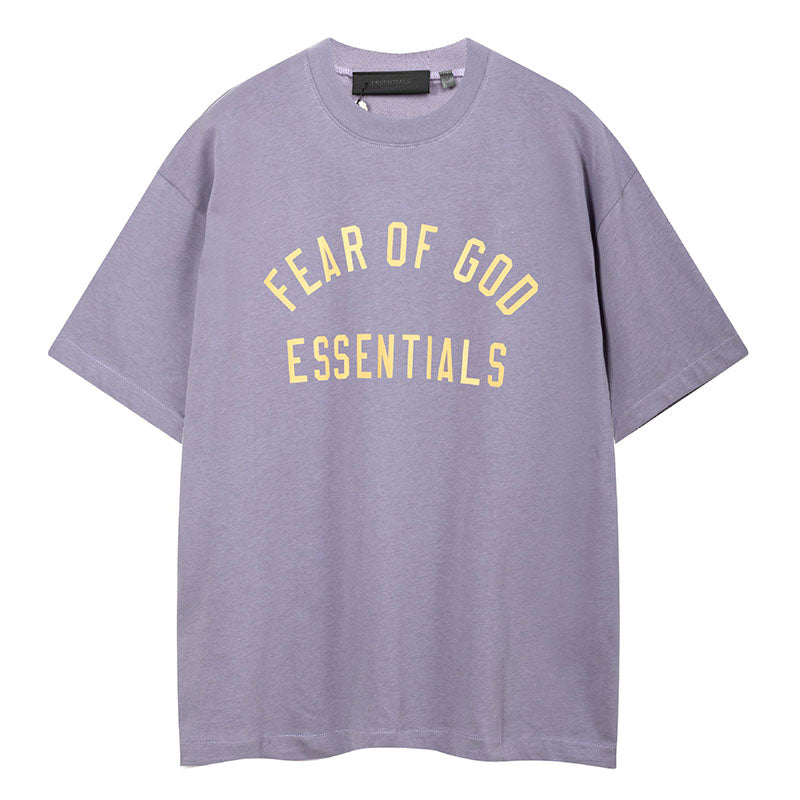 Fear of God Essentials T-Shirt – Purple / Brown / Green