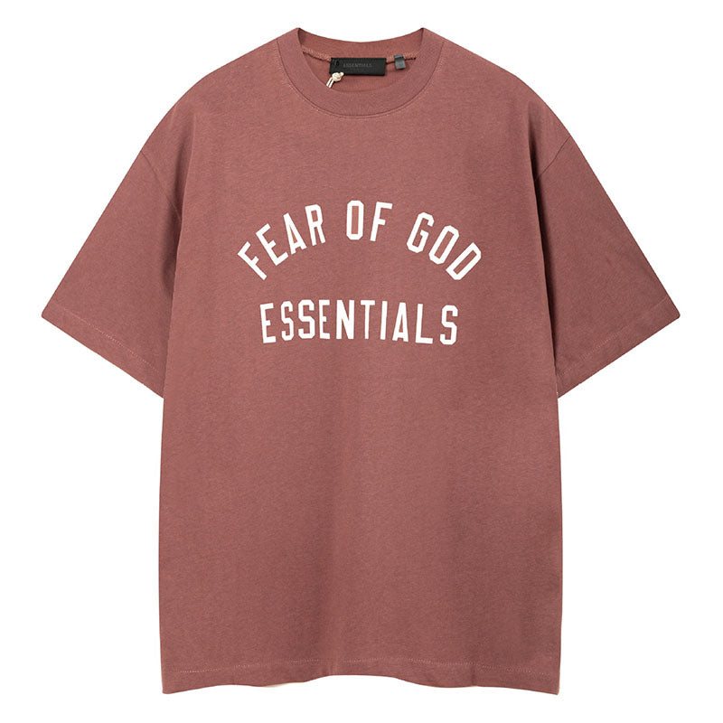 Fear of God Essentials T-Shirt – Purple / Brown / Green