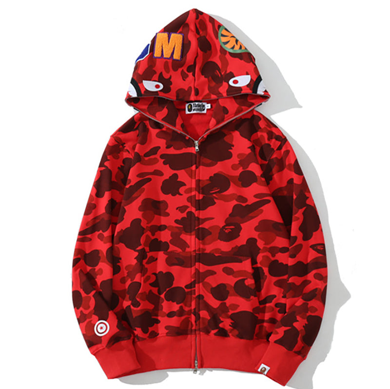 BAPE WGM Camo Full-Zip Hoodie