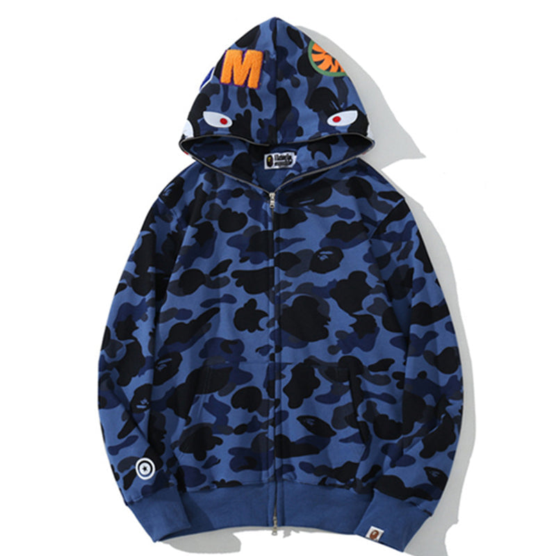 BAPE WGM Camo Full-Zip Hoodie