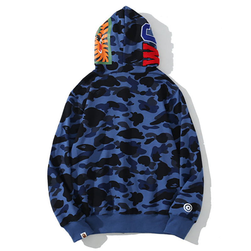 BAPE WGM Camo Full-Zip Hoodie