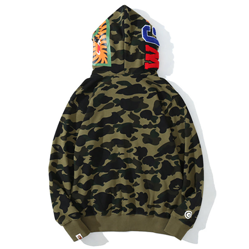 BAPE WGM Camo Full-Zip Hoodie