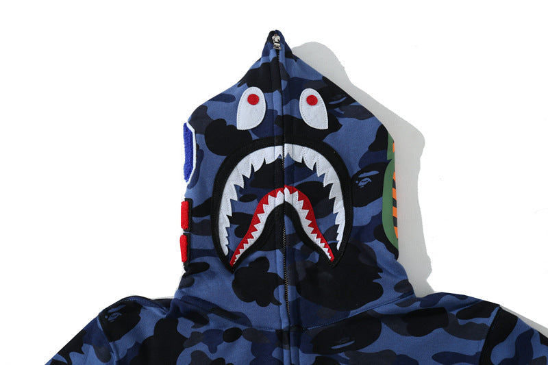BAPE WGM Camo Full-Zip Hoodie