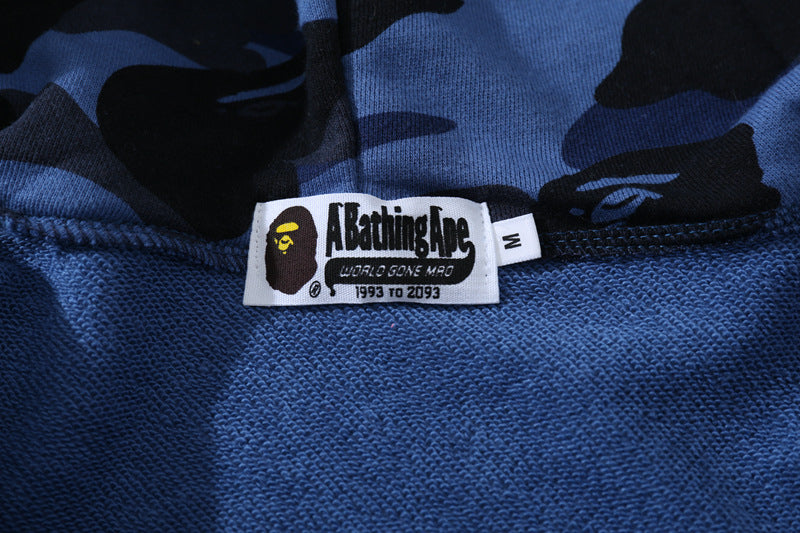 BAPE WGM Camo Full-Zip Hoodie