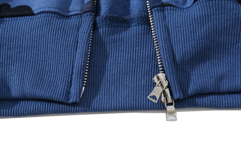 BAPE WGM Camo Full-Zip Hoodie