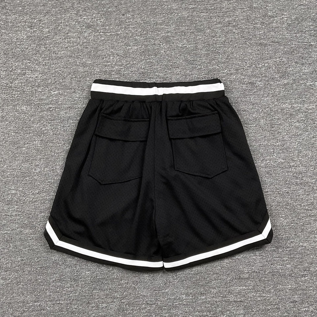 RHUDE Collegiate Shorts – Black / Green / Red / White