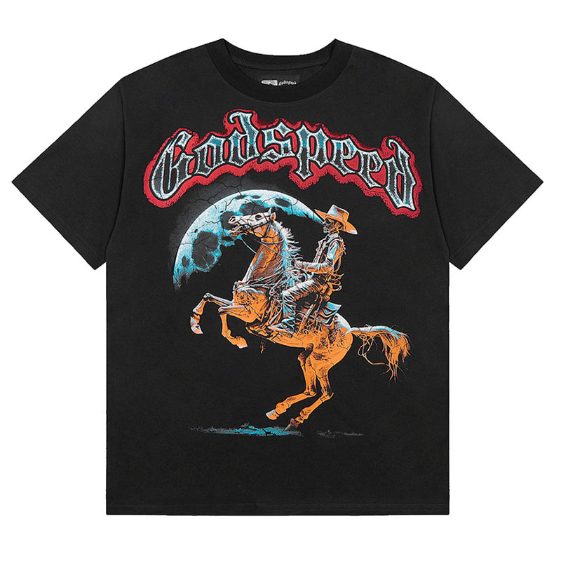 GODSPEED Pale Horse T-Shirt – 100% Cotton Graphic Tee