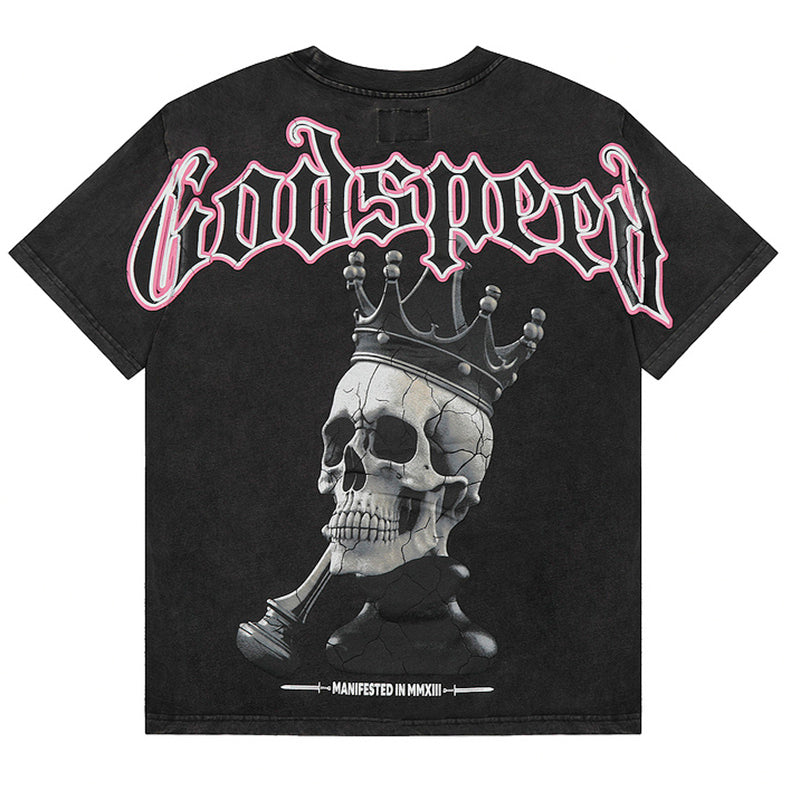 GODSPEED King 4 Ever T-Shirt – 100% Cotton Graphic Tee