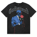 GODSPEED Smell the Roses Graphic T-Shirt — Black Wash