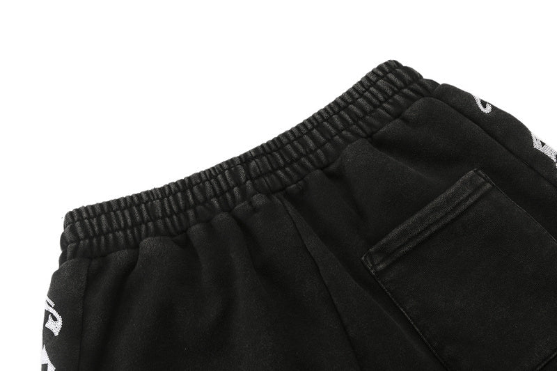 GODSPEED Black Shorts G90 – 100% Cotton Drawstring Sport Short