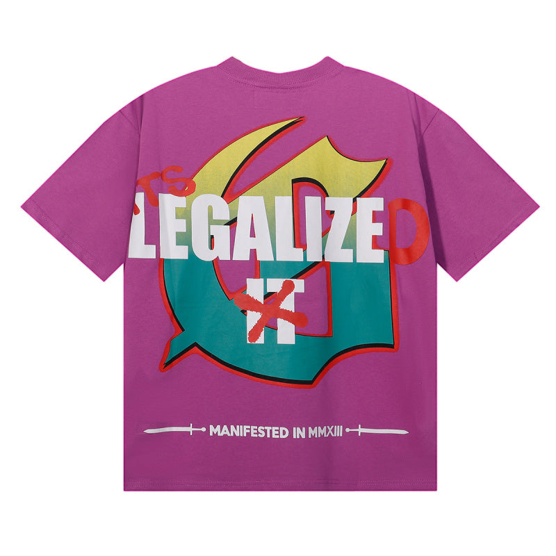GODSPEED Indoor Purple Haze T-Shirt – 100% Cotton Graphic Tee
