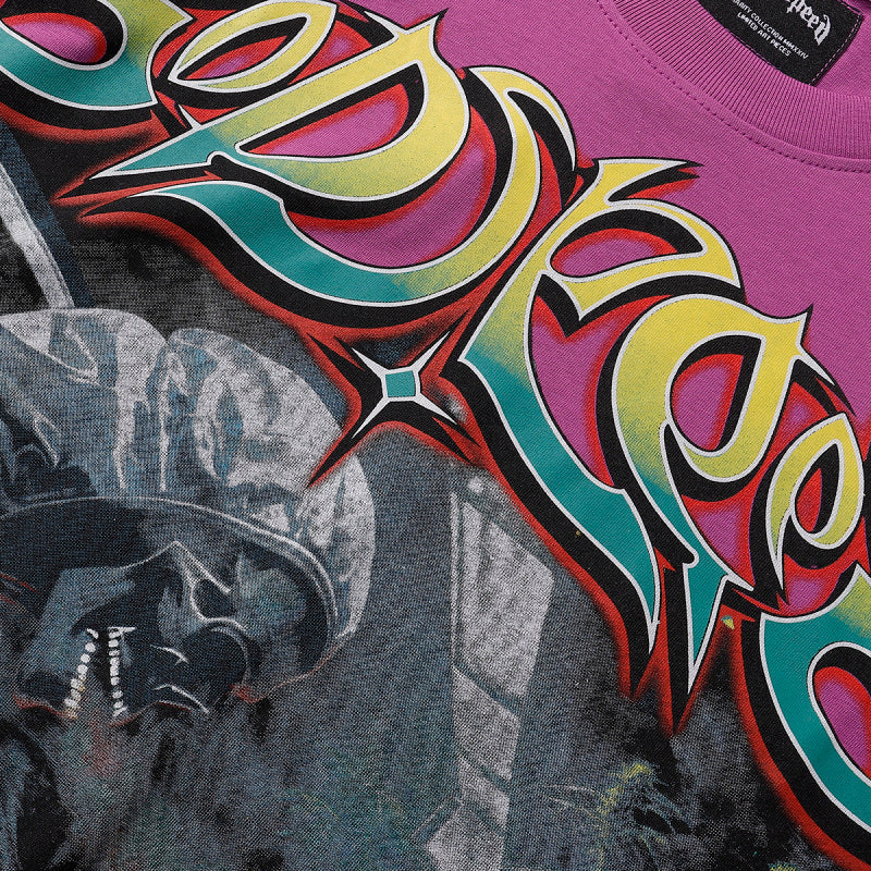 GODSPEED Indoor Purple Haze T-Shirt – 100% Cotton Graphic Tee