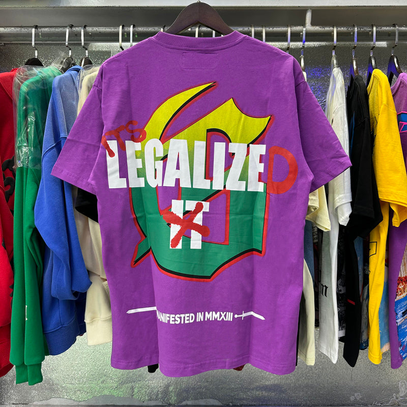GODSPEED Indoor Purple Haze T-Shirt – 100% Cotton Graphic Tee