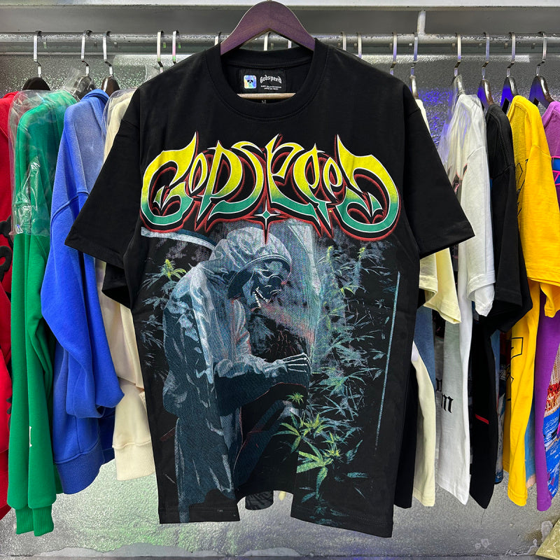 GODSPEED Indoor Purple Haze T-Shirt – 100% Cotton Graphic Tee