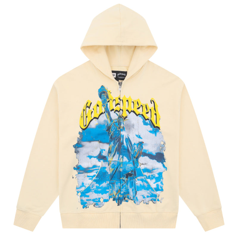 GODSPEED Chrome Liberty Zip Hoodie